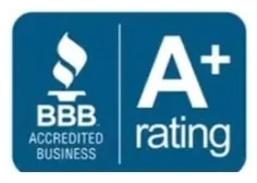 BBB Accredited Business with an A+ rating
