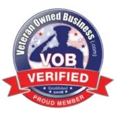 Veteran Owned Business verified proud member