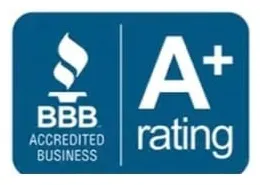 BBB Accredited Business with an A+ rating